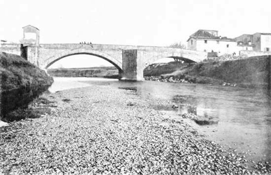 PONTE A GREVE LUNGO LA VIA PISANA. (Fot. I. I. d'Arti Grafiche)