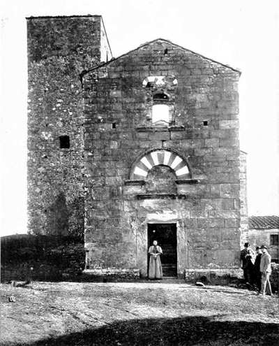 CHIESA DI S. GIUSTO SUL MONTE ALBANO.