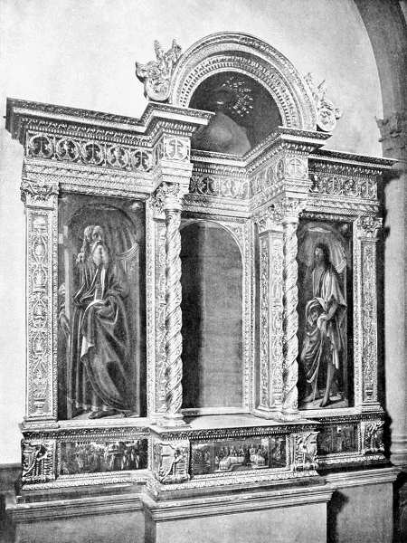 EMPOLI — GALLERIA DELLA COLLEGIATA — DOSSALE D'ALTARE. (Fot. Alinari).