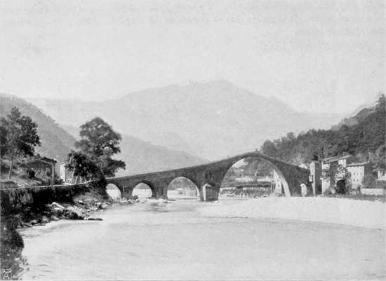 BAGNI DI LUCCA — PONTE DEL DIAVOLO.