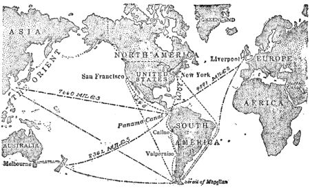 INTERNATIONAL SHIPPING ROUTES