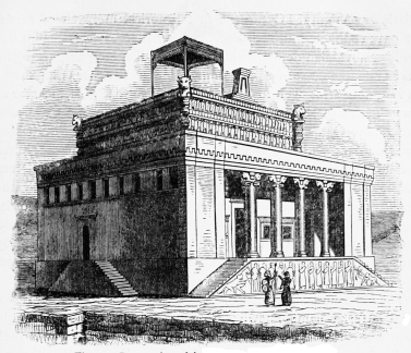 Fig. 77.—Restoration of the Palace of Darius, Persepolis.