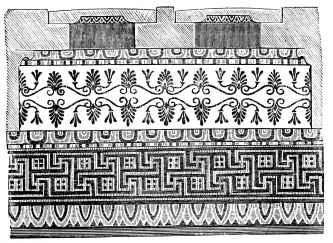 Fig. 140.—Painting upon the Pteroma of the Temple of Theseus.