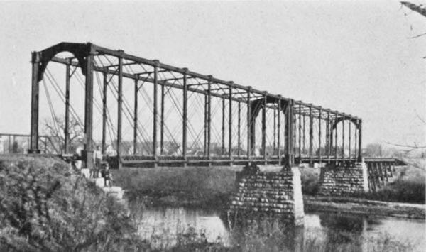 BRIDGE OVER WAPSIE AT CENTRAL CITY