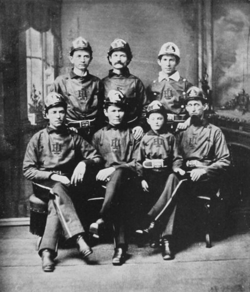 INDEPENDENT HOSE COMPANY, CEDAR RAPIDS, 1875