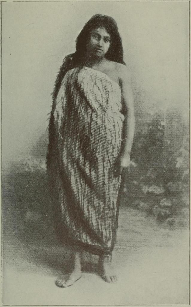 A MAORI GIRL.