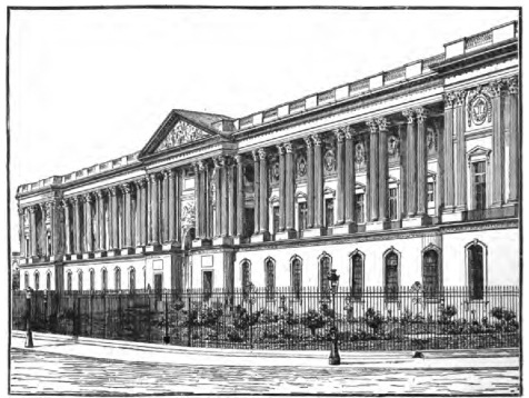 THE COLONNADE OF THE LOUVRE.