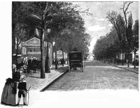 AVENUE MARIGNY, CHAMPS ÉLYSÉES.