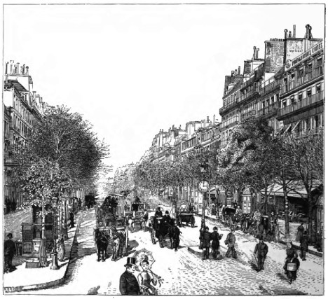 THE BOULEVARD POISSONIÈRE.