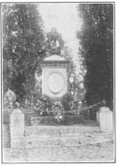 Robert-Houdin’s grave, in the cemetery at Blois, France. From a photograph taken by the author, especially for this work, and now in the Harry Houdini Collection.