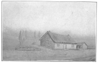 J. H. Anderson’s birth place as drawn by him from memory. The following is written under the sketch in his own handwriting: “A rough sketch of the farm house called ‘Red Stanes,’ on the estate of Craigmyle, Parish of Kincardine O’Neil, Aberdeenshire. The house was built by my grandfather, John Robertson, in the year 1796, and in it I was born on the 15th day of July, 1814. John Henry Anderson.” Photographed from the original now in the possession of Mrs. Leona A. Anderson, by the author.