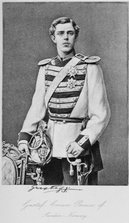 Gustaf, Crown Prince of  Sweden-Norway.