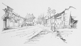 DOMREMY, VILLAGE STREET.