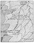 Fig. 41—Regional diagram of the eastern aspect of the Cordillera Vilcapampa. See also Fig. 17 of which this is an enlarged section.