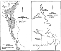 Fig. 67—Irrigated and irrigable land in the Ica Valley of the coastal desert of Peru.