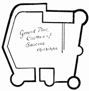 Ground plan Chateau of Suscino Morbihan