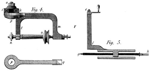 Cutter frame and slide screw