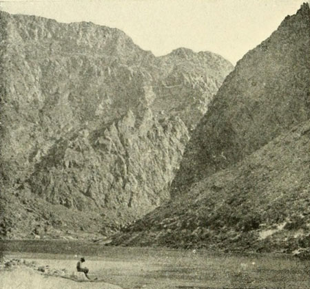 Entrance to Black Canyon, first seen by James O. Pattie.