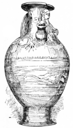 Fig. 149.—Phœnician Vase, from Curium. (Cesnola Coll., N. Y. Metropolitan Museum.)