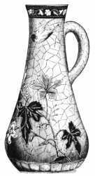 Fig. 254.—Longwy Faience. Crackle. (G. Collamore.)