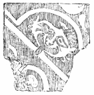 Fig. 318.—Old Tile from Chester. (Boston Household Art Rooms.)