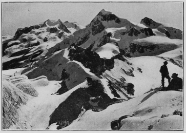 Monte Rosa from the Furggen Grat.