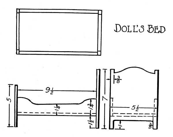 Dolls Bed