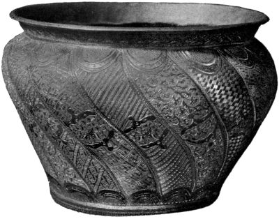 Brass flower-pot, modern (Java: Resid of Surabaya)