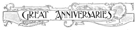 Anniversaries