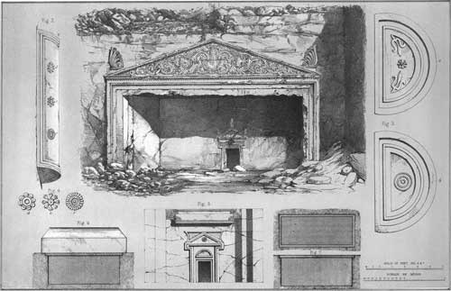 Illustration: Tombs of the Judges and Other Tombs North of   Jerusalem