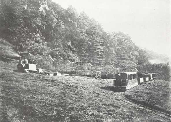 Curve, 25 feet radius, Duffield Bank Railway