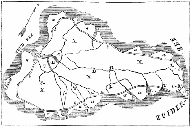 KAARTJE VAN MARKEN IN 1770.