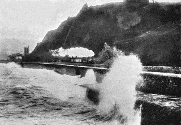 Teignmouth: the Coast Line and Sea-wall