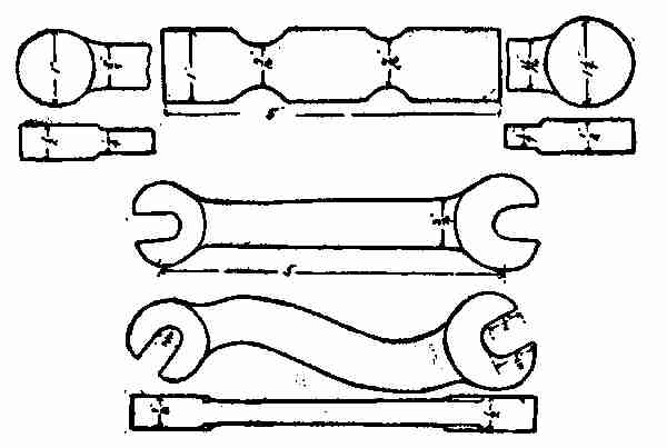 Flat wrenches