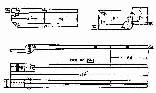 Parts for tongs