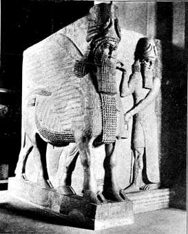 Winged Man-headed Bull