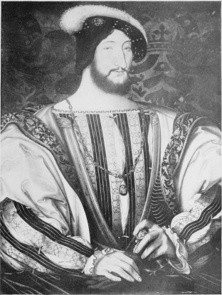 Portrait of Francis I.  Jean Clouet.