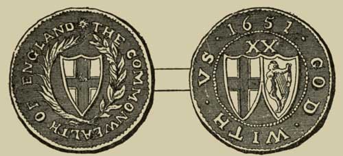 Commonwealth Twenty-Shilling Piece