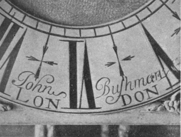 Enlargement of Dial.