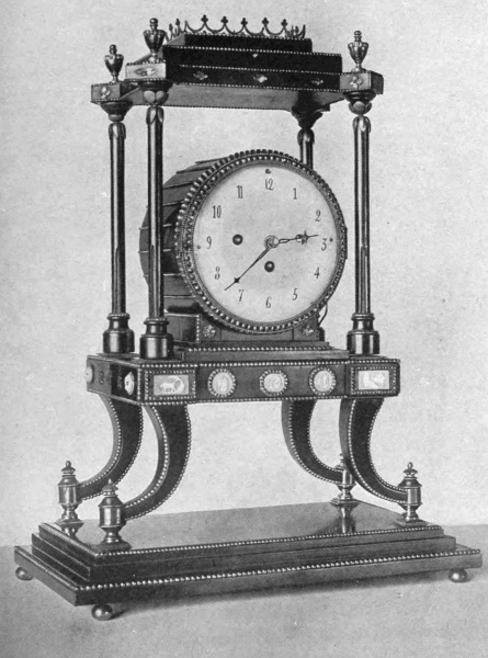 Ebony Table Clock.