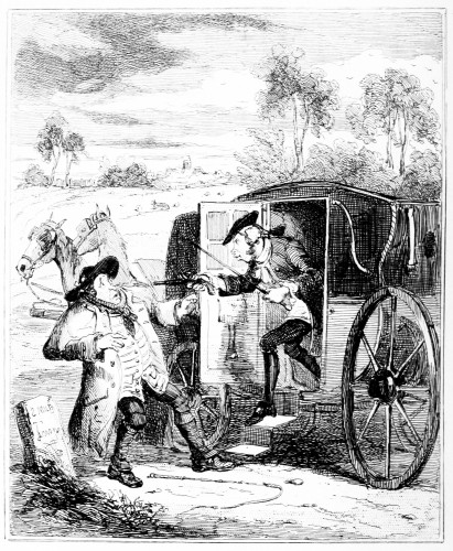 John Smith robbing a Hackney Coachman. p. 379. 