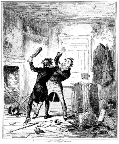 Howard assaulting Mr. Mullay.  P. 141. Vol. 2.