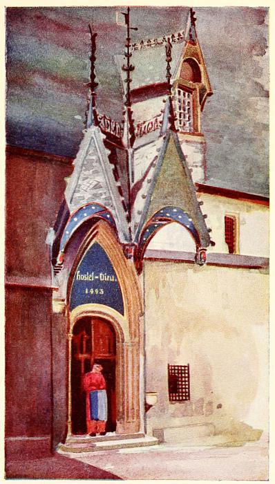 Beaune: Porch of the Hôtel-Dieu