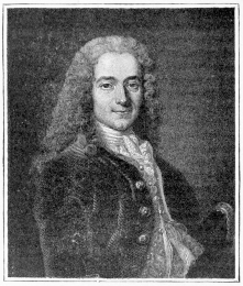 VOLTAIRE.  (From the Picture by Largillière.)