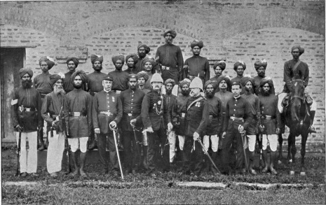 Photo: Bourne & Shepherd, Calcutta.  INDIAN PROVINCIAL POLICE.