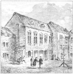 THE MARSHALSEA PRISON IN THE EIGHTEENTH CENTURY.