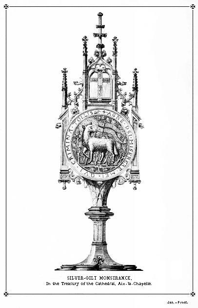 SILVER-GILT MONSTRANCE.