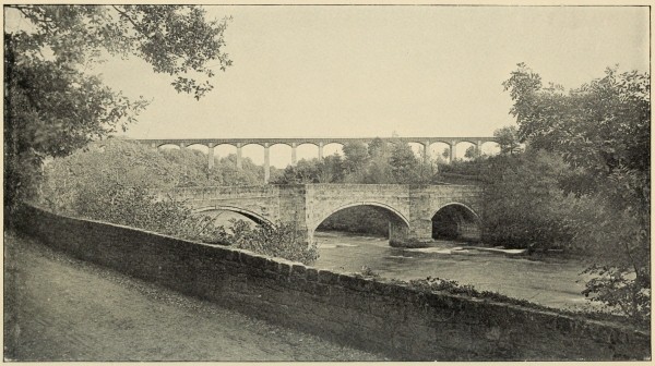 AQUEDUCT AT PONTCYSYLLTE (IN THE DISTANCE).