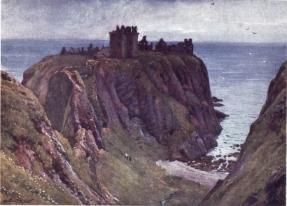 DUNNOTTAR CASTLE, KINCARDINESHIRE