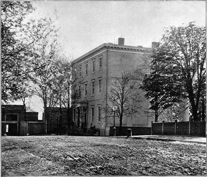 JEFFERSON DAVIS'S RESIDENCE IN RICHMOND